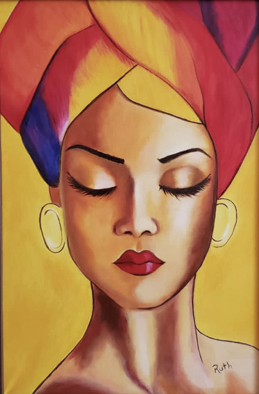Beleza negra - 40 x 60 - AST - 2021